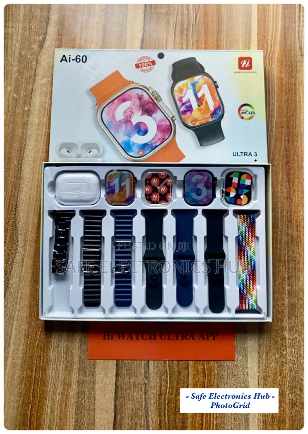 Ai-60 Suit (2 Smart Watches With Airpod)