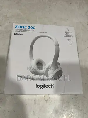 Logitech Zone 300 Noise Canceling Wireless Headphone (Pink And White)