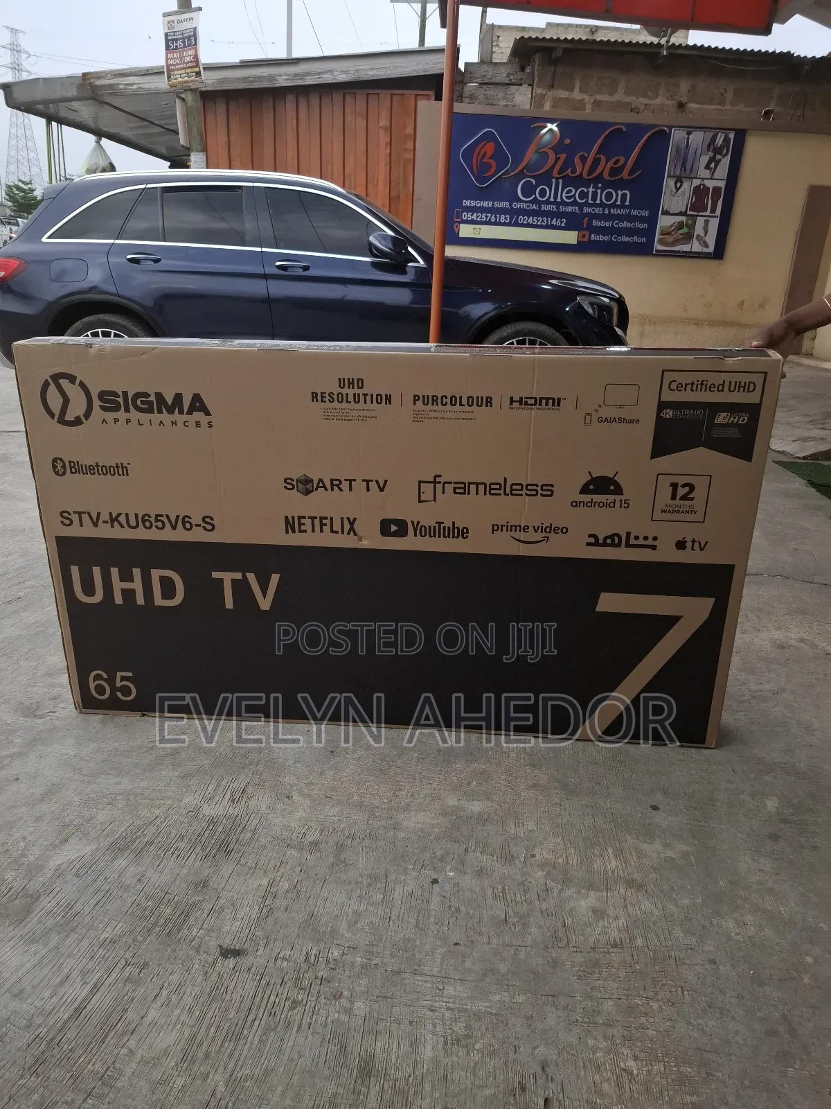 Modern Sigma 65 Inches Smart Android Tv Uhd With Free Wall Mount