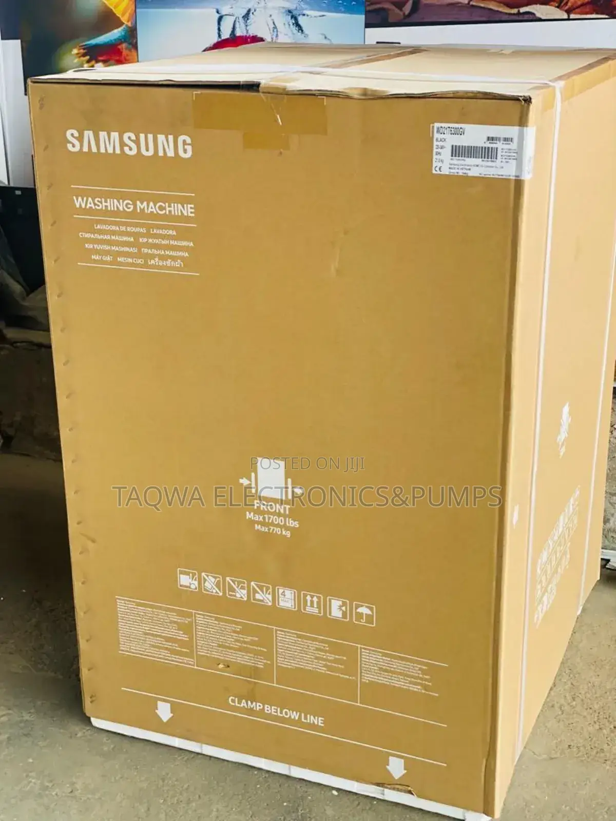 21kg /12kg - Samsung Front Load 21kg Wash and Dry