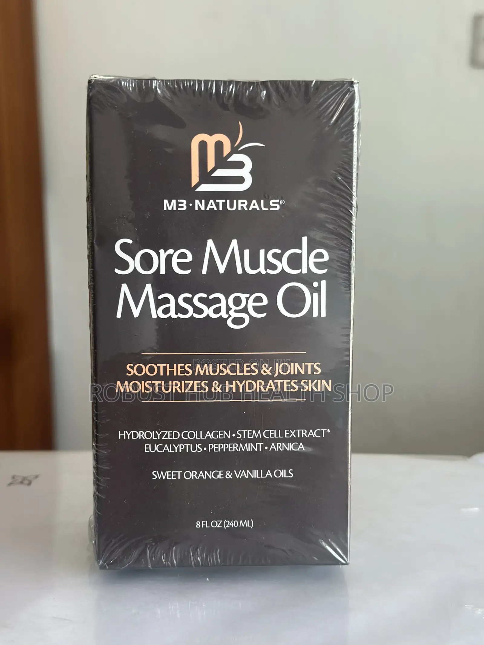 Sore Muscle Massage Oil