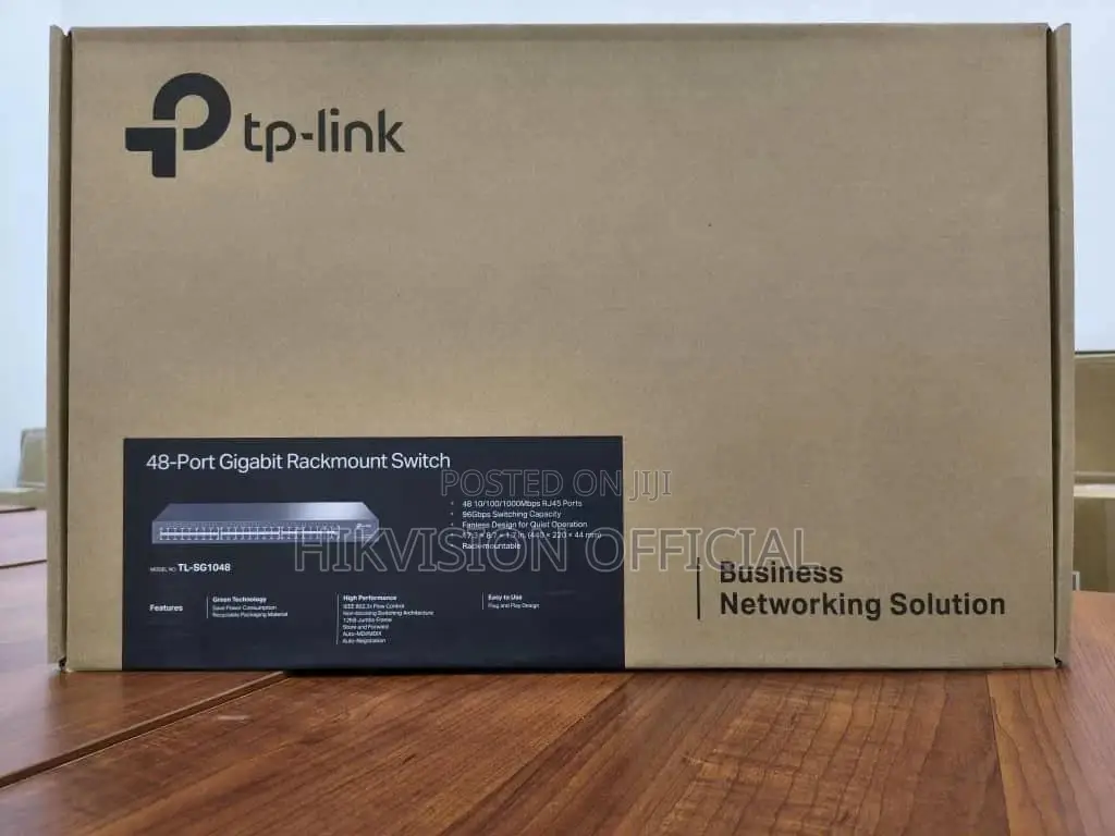 Tl-sg1048=48-port Gigabit Rackmount Switch
