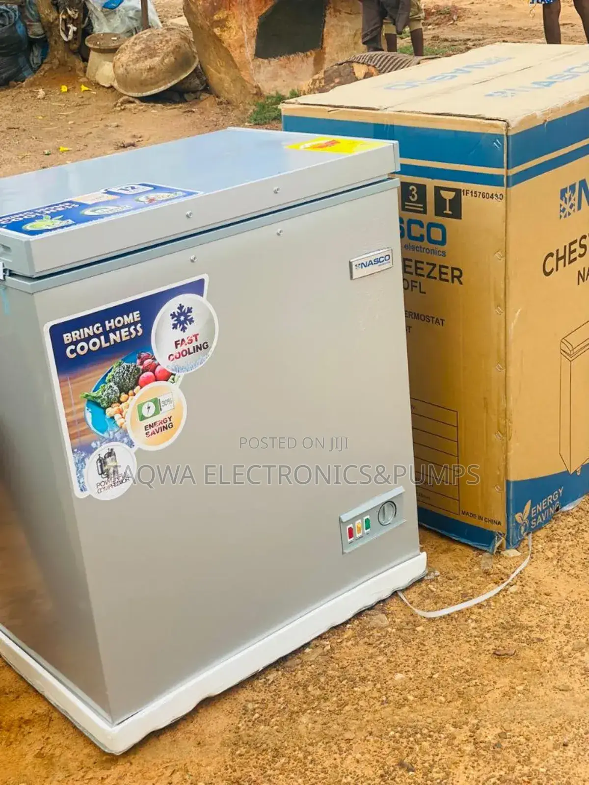 150l Storage Capacity Nasco Chest Freezer