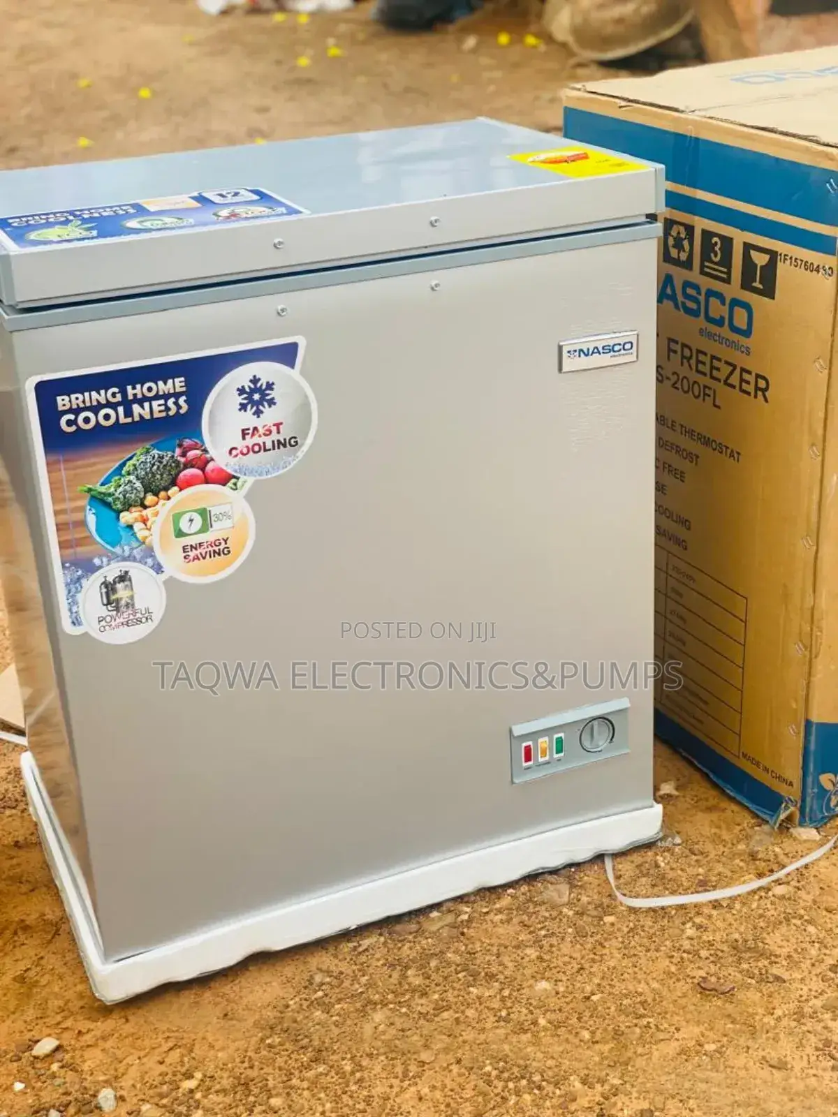 Capacity ;150 Litres, Nasco Chest Freezer