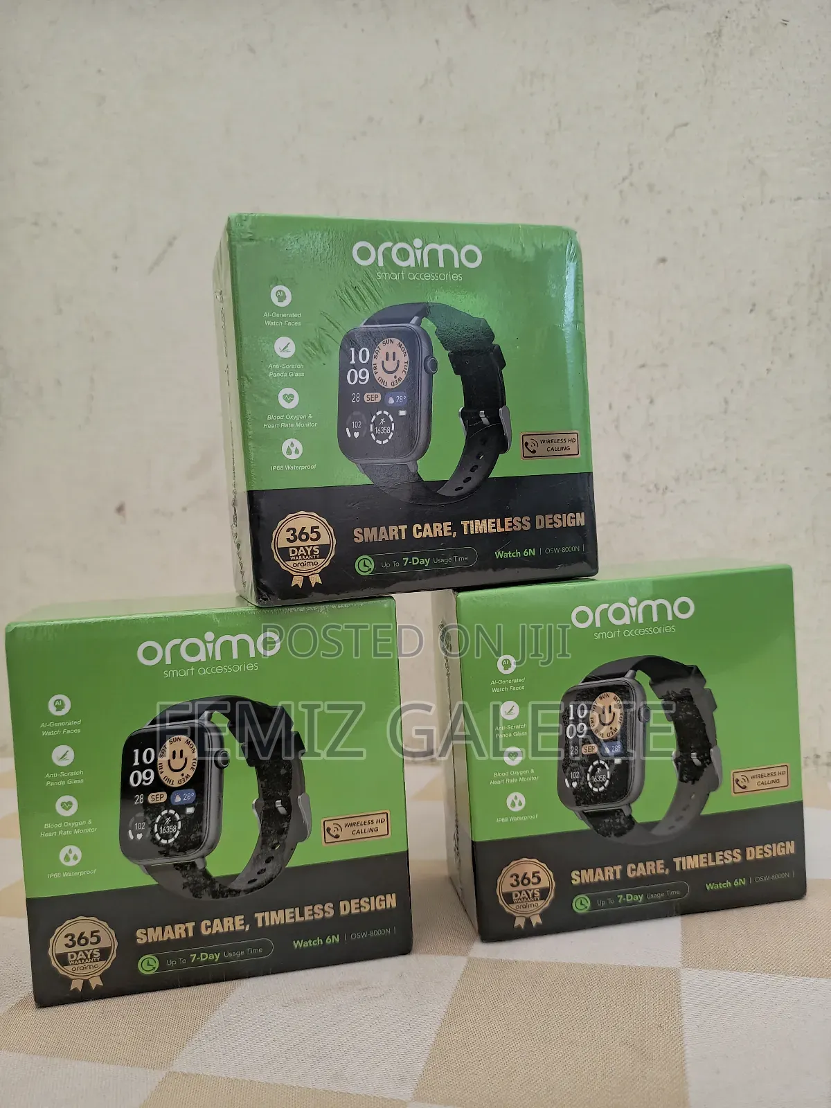 Oraimo Watch 6n 1.83'' Full Touch Color Screen Smart Watch