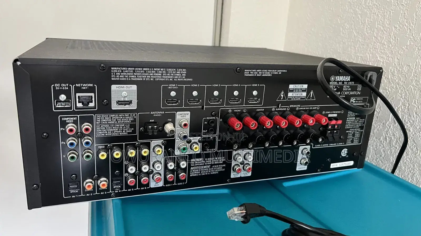 Yamaha Av Receiver Rx-V673 7.2 Channels