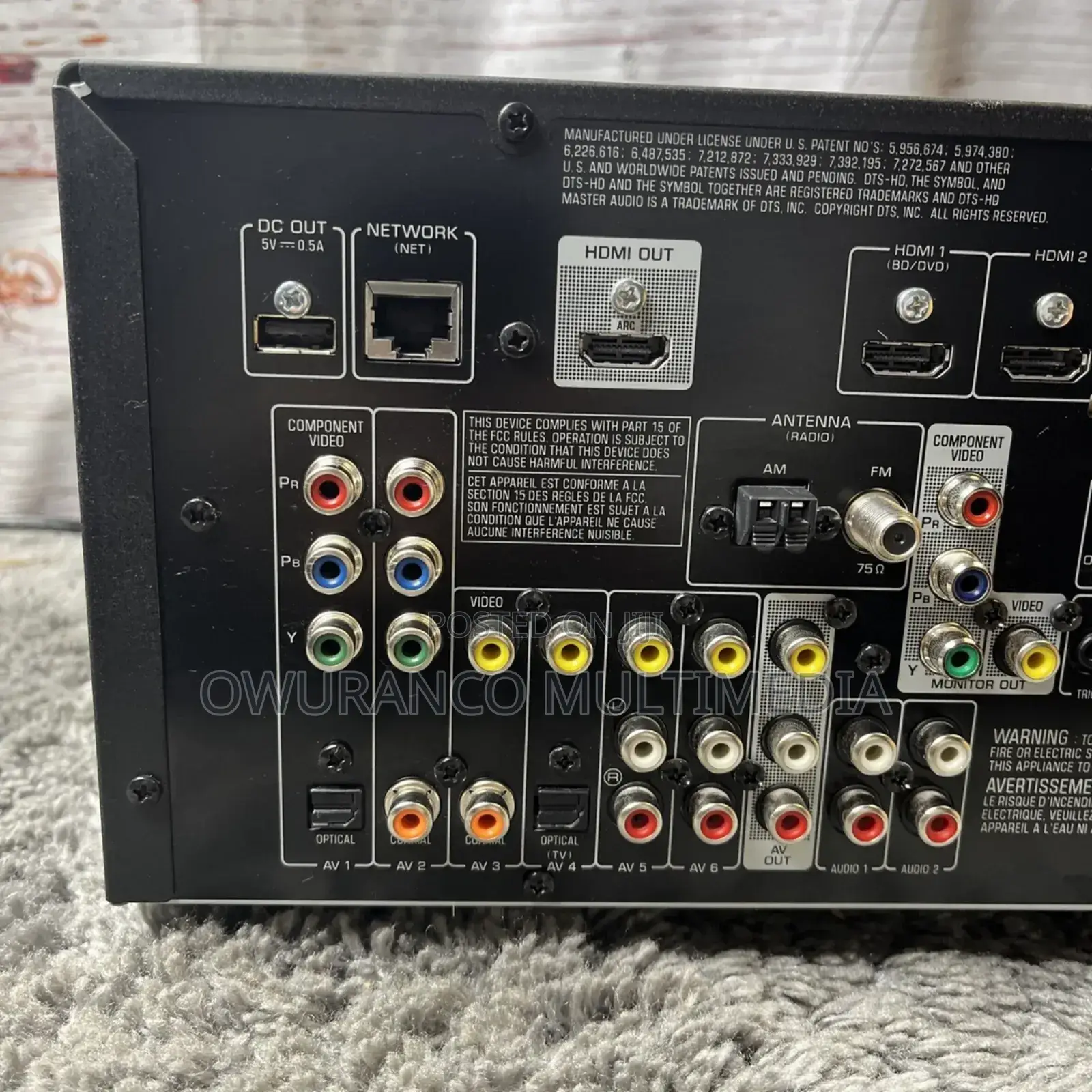 Yamaha Av Receiver Rx-V673 7.2 Channels