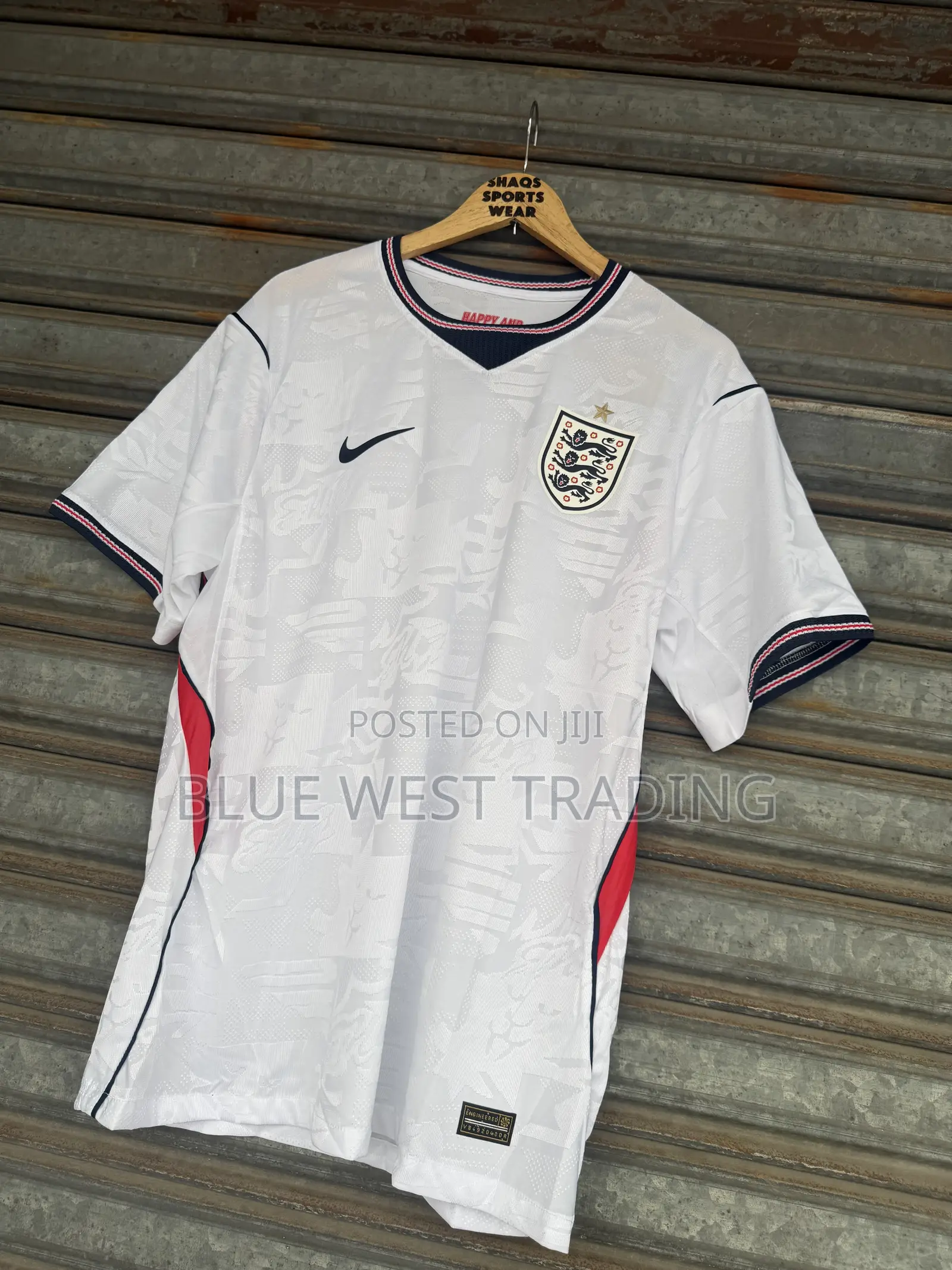 England 2026 Fifa World Cup Home Jersey