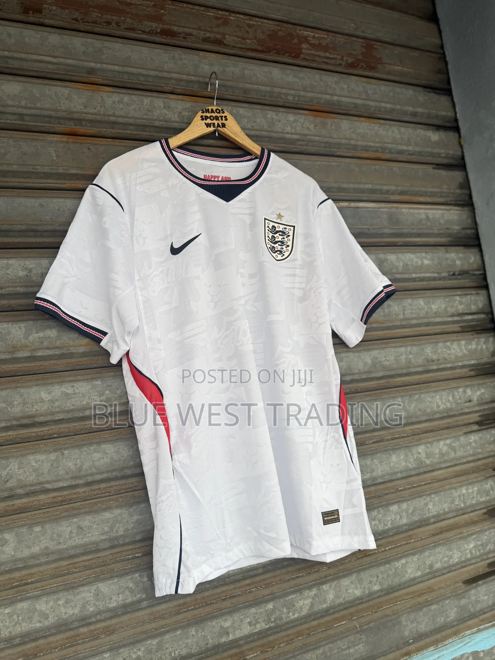 England 2026 Fifa World Cup Home Jersey