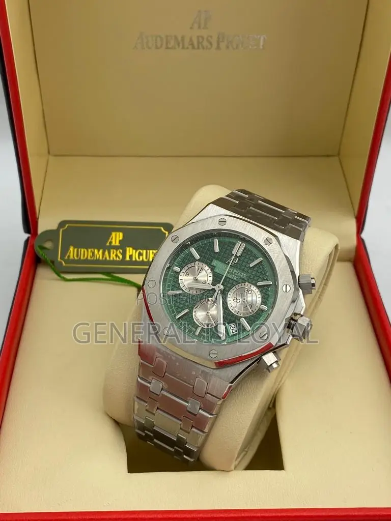 Audemars Piguet Royal Oak Silver Chronograph Green Dial