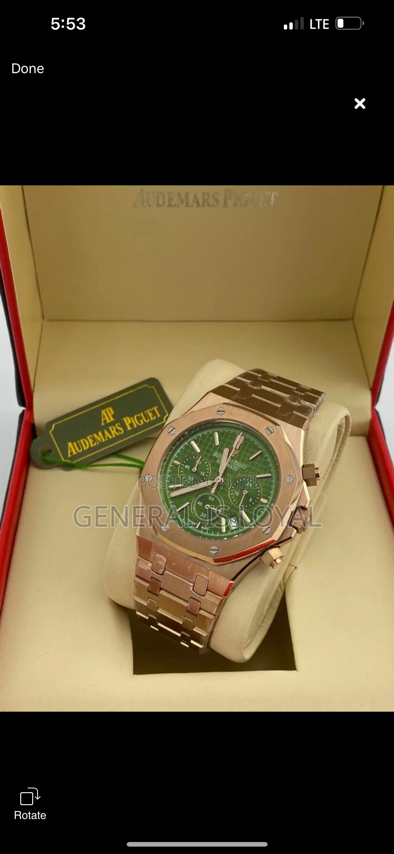 Audemars Piguet Royal Oak Selfwinding Chronograph In Rose Gold