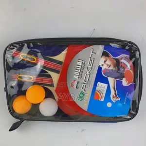 Table Tennis Set – 2 Rackets + 3 Balls + Carry Case