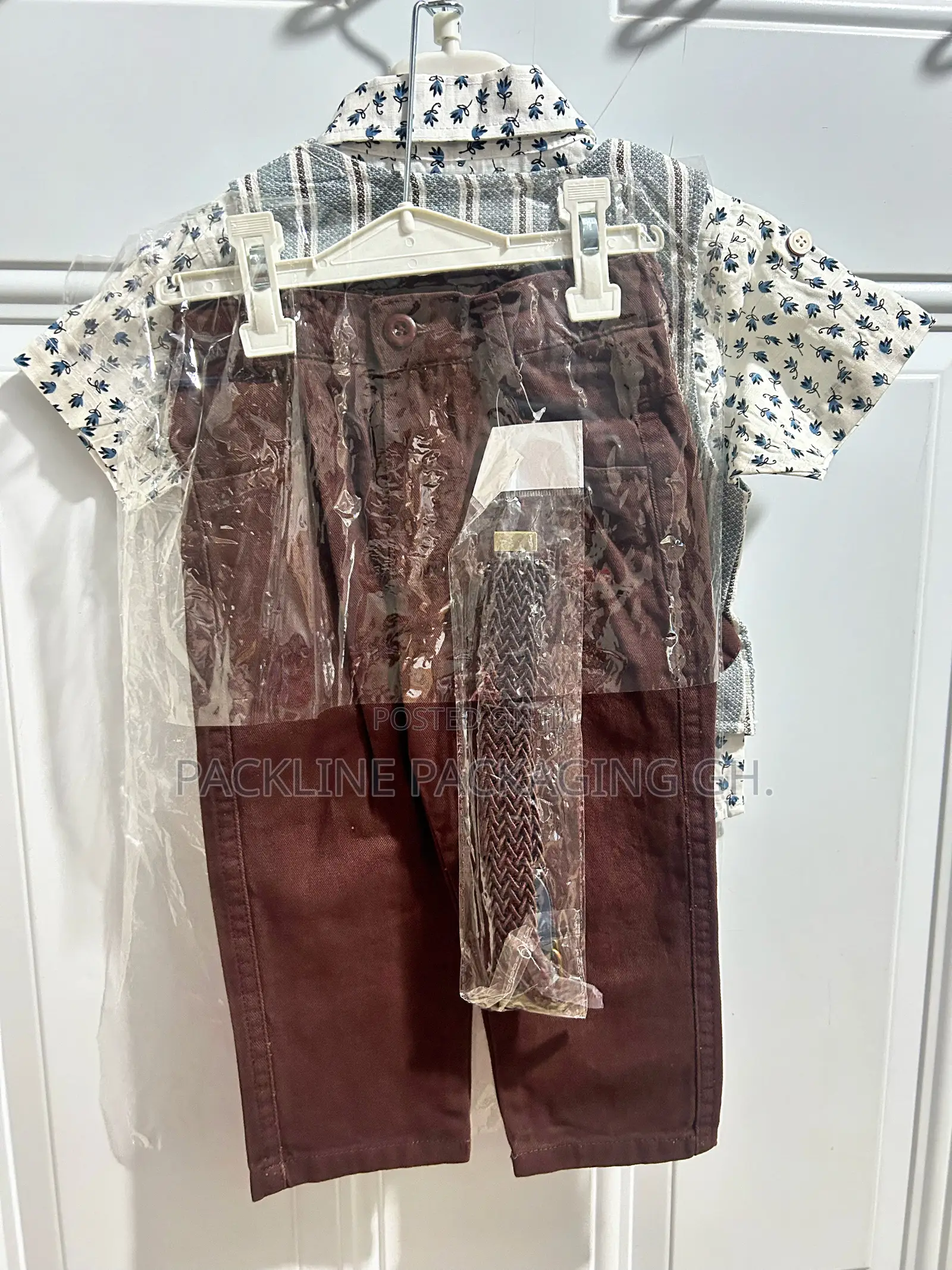 Boys Clothing Kids Trousers And Shirt Set