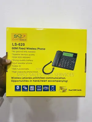 Fixed Wireless Phone With Calculator (Cordless Telephone Calculator)