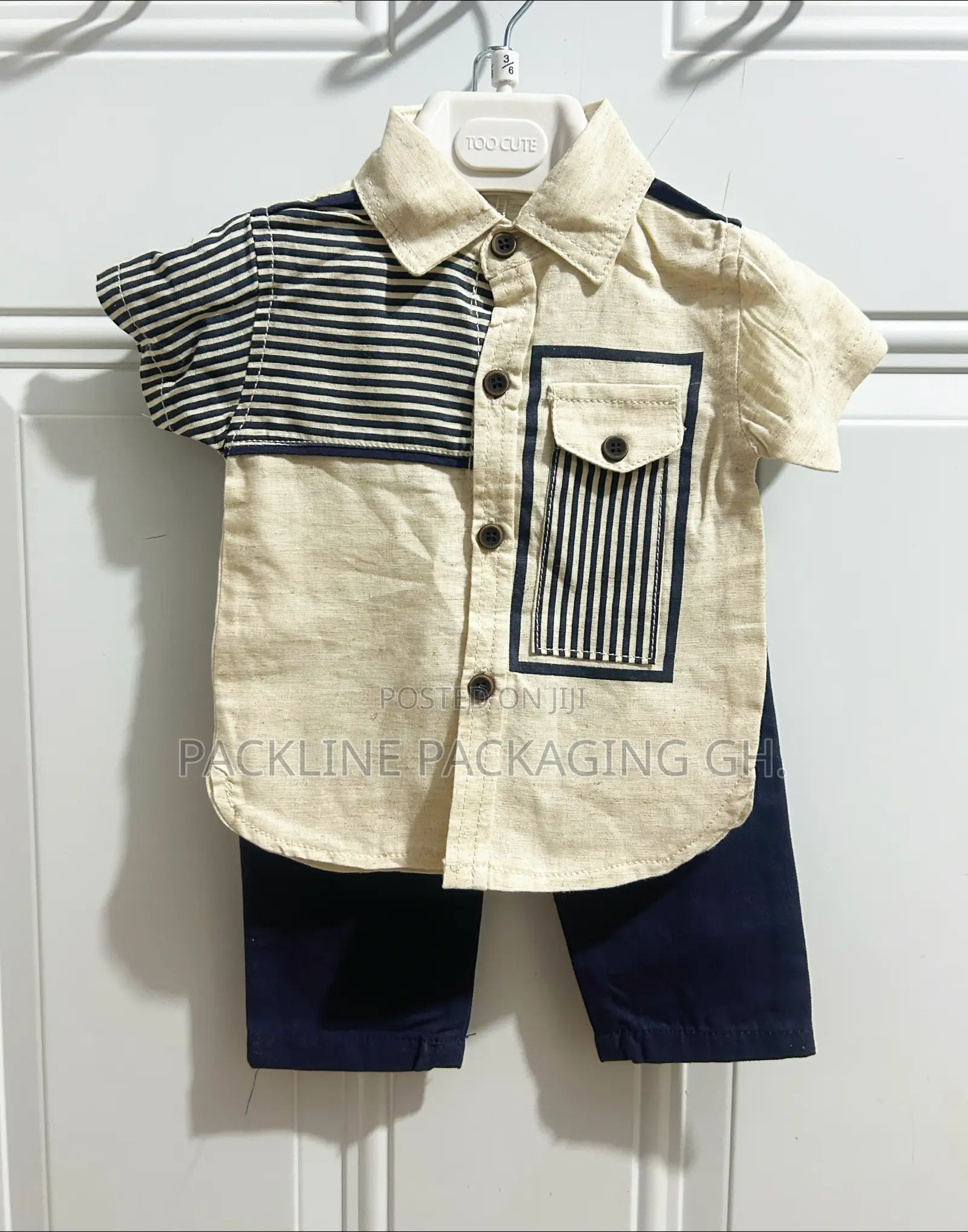 Baby Clothes Kids Boys 2 Pieces Trousers And Shirts