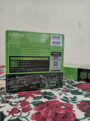 Oraimo Watch 6 Nano 1.52" TFT Full Touch Smart Watch