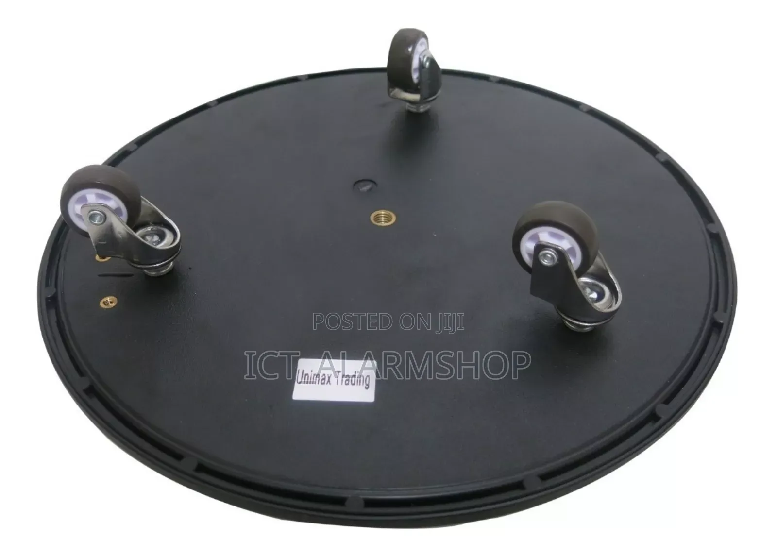 Convex Vehicle Inspection Mirror With Casters And Led Lighting