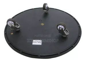 Convex Vehicle Inspection Mirror With Casters And Led Lighting
