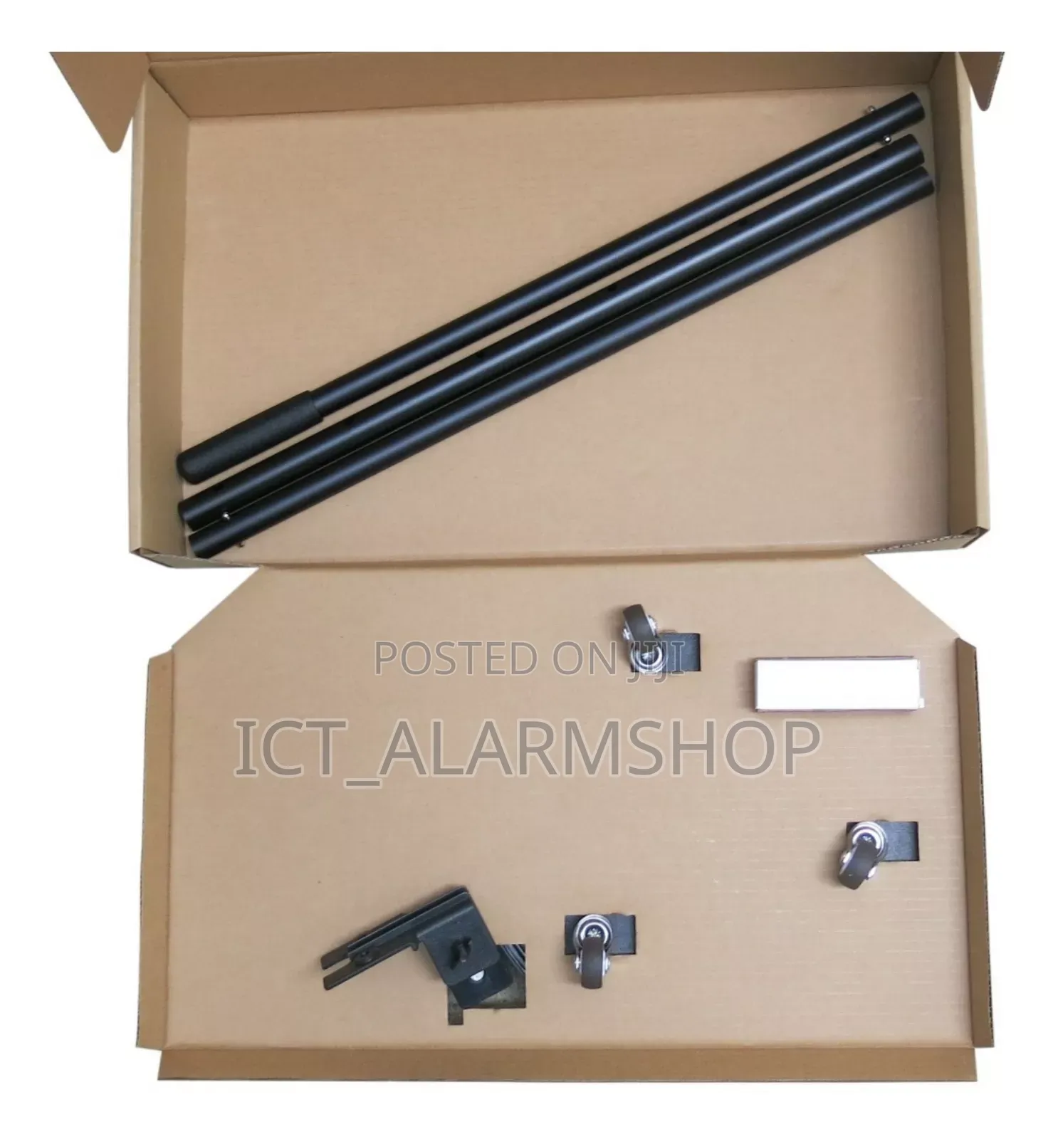 Convex Vehicle Inspection Mirror With Casters And Led Lighting