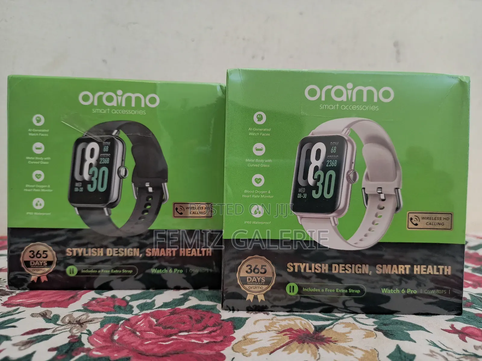 Oraimo Watch 6 Pro 1.69'' Full Touch Smart Watch