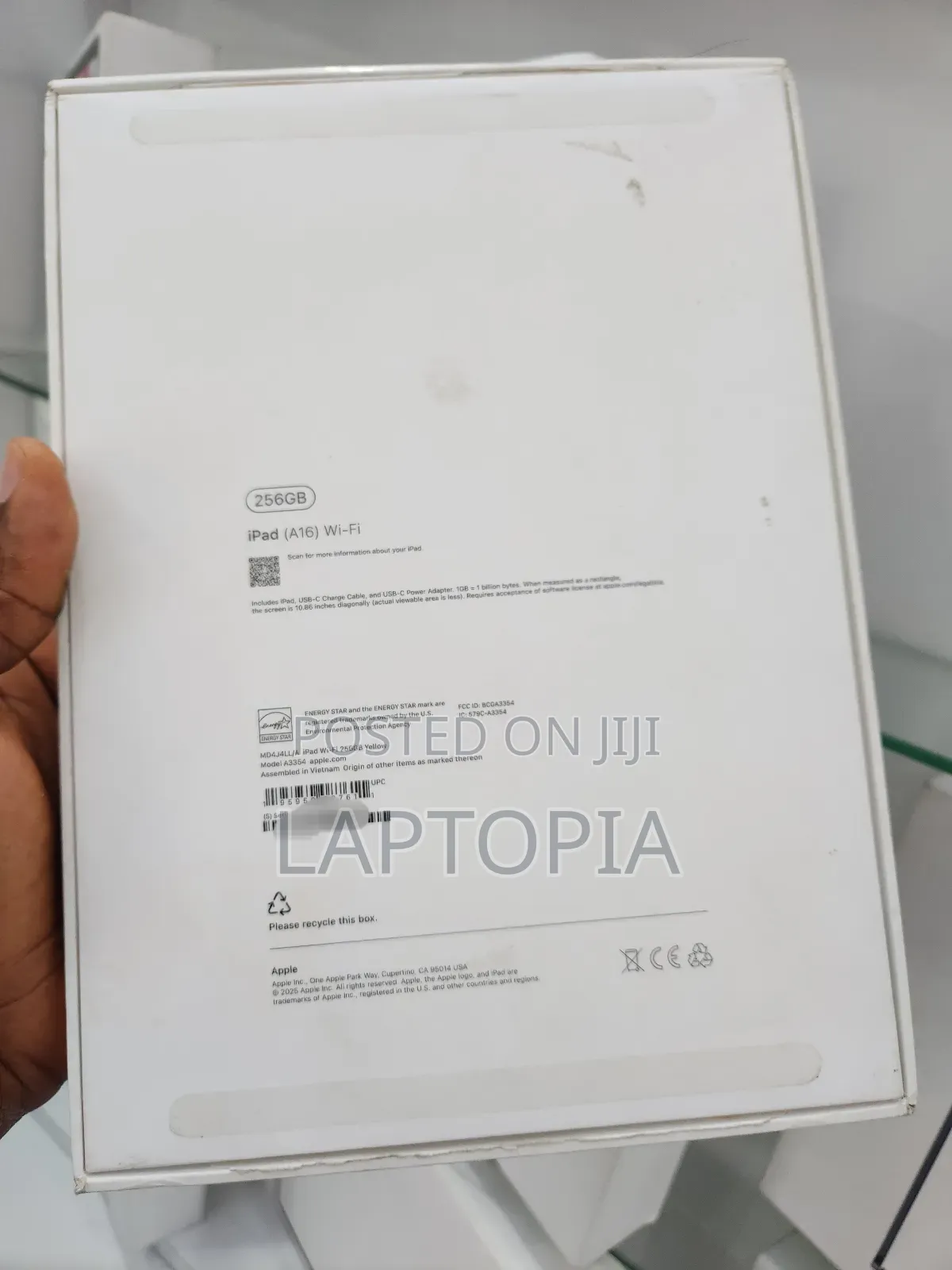 New Apple iPad (2025) 256 GB Yellow