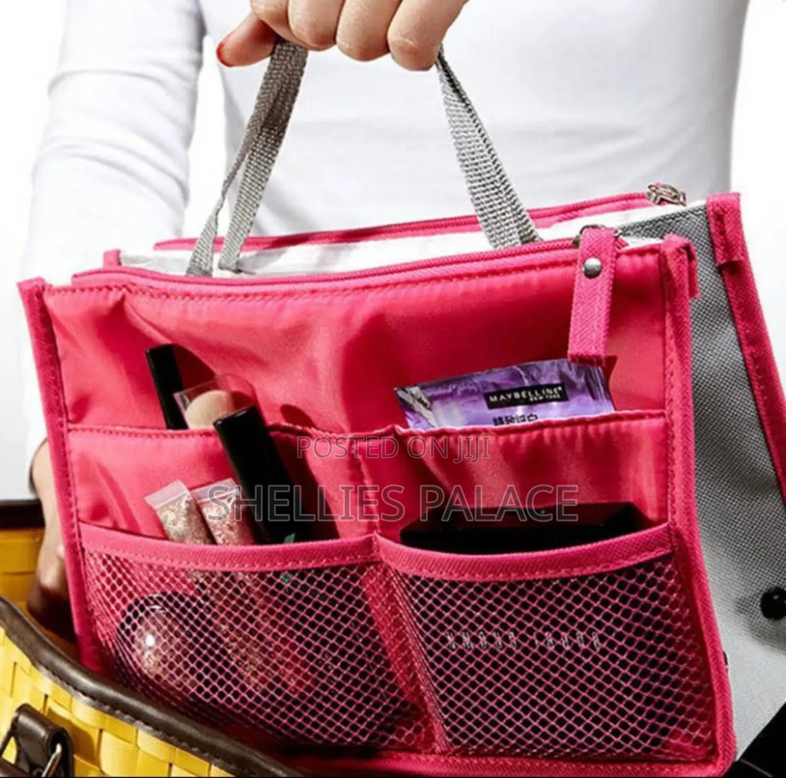Storage Bag New Large Portable Double Zipper Multi-Function