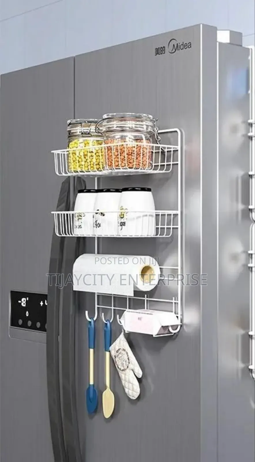 Refrigerator Side Rack Organizer