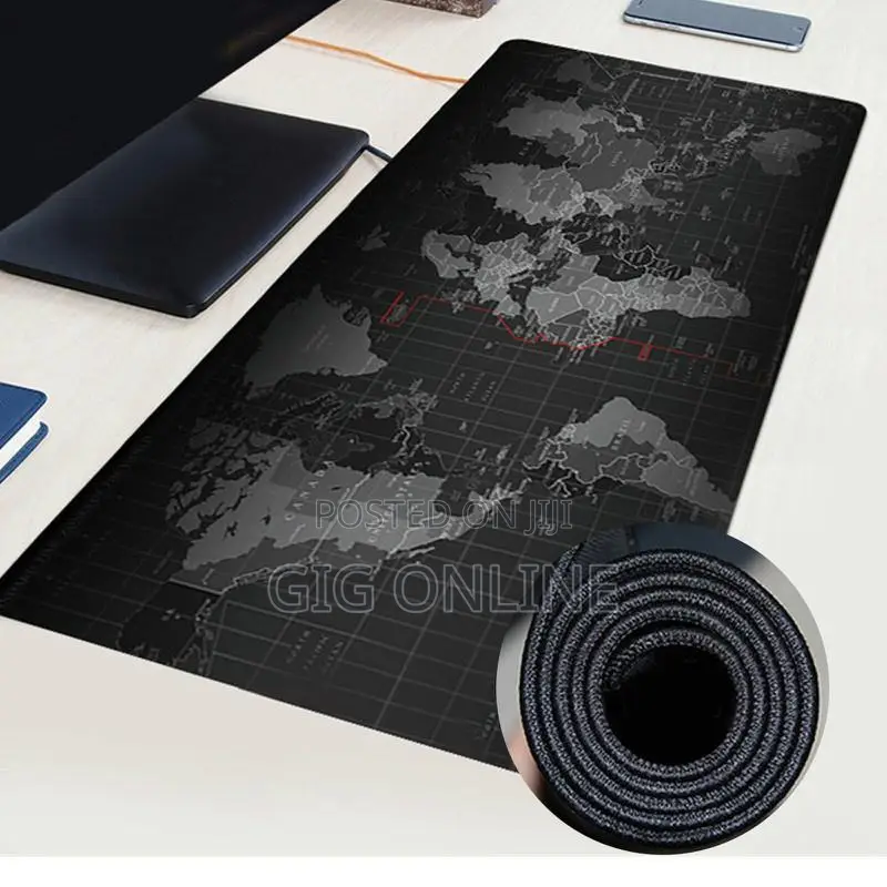 Foldable World Map Mouse Pad