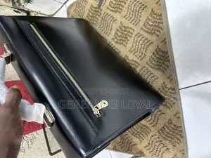 Montblanc Black Leather Briefcas