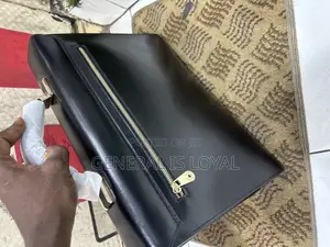 Montblanc Black Leather Briefcas
