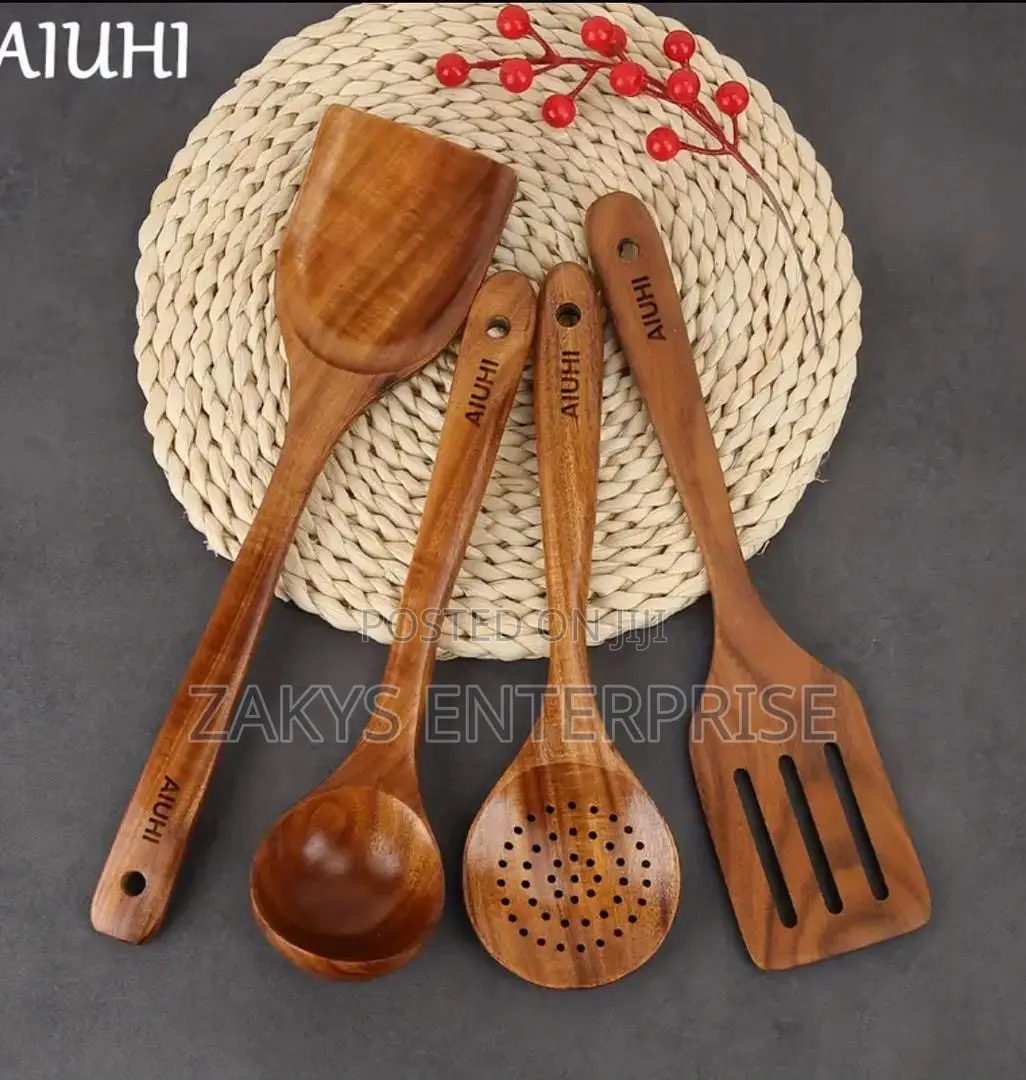 Bamboo Ladles Set 4pcs