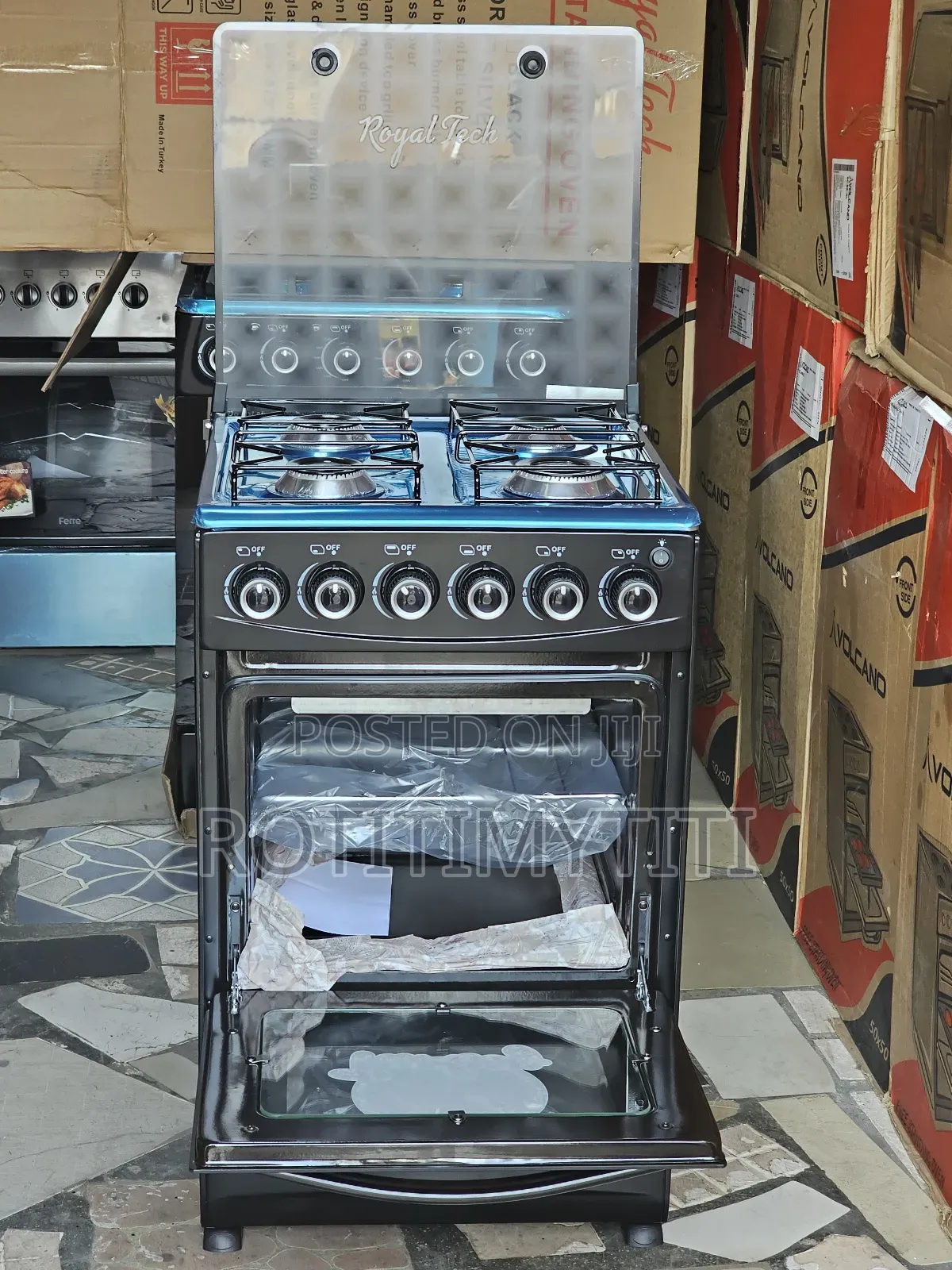 Royaltech Cool Gas Cooker 50x50cm