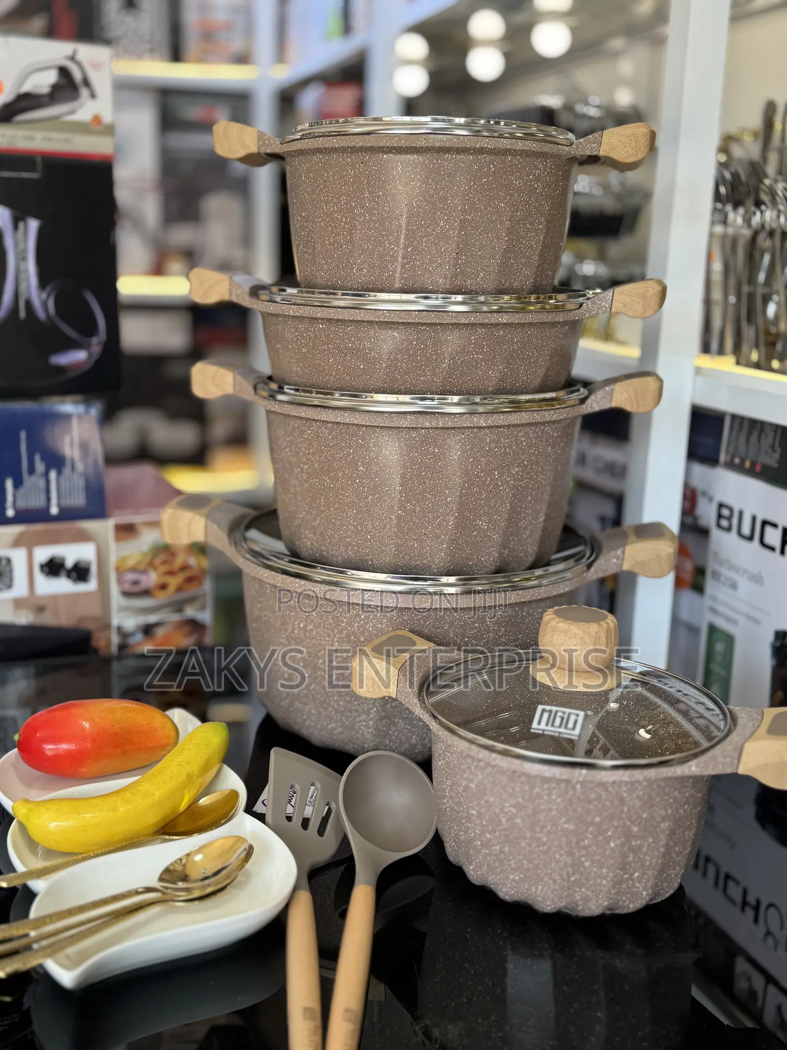 Mgo Heavy Granite Cookware
