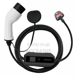 Adjustable 8–13a Electric Car Portable Charger With Type 2 Plug