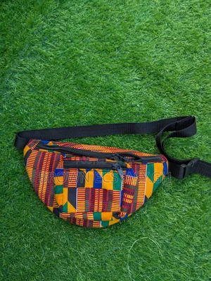 African Print Waist Bag