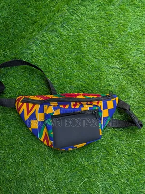 African Print Waist Bag