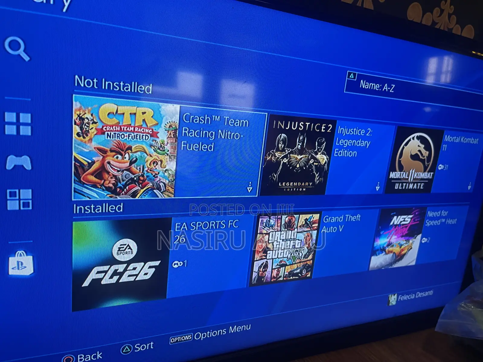 Ps4 Slim With Fc26 7 Games