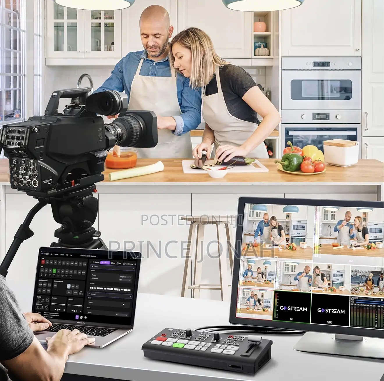 Rent/Hire Osee Go Stream Live Multi Cam Video Switcher Accra Ghana