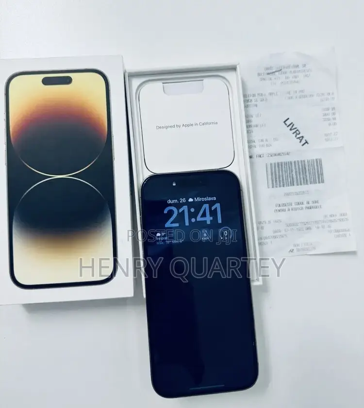 Apple iPhone 14 Pro Max 256 GB Gold