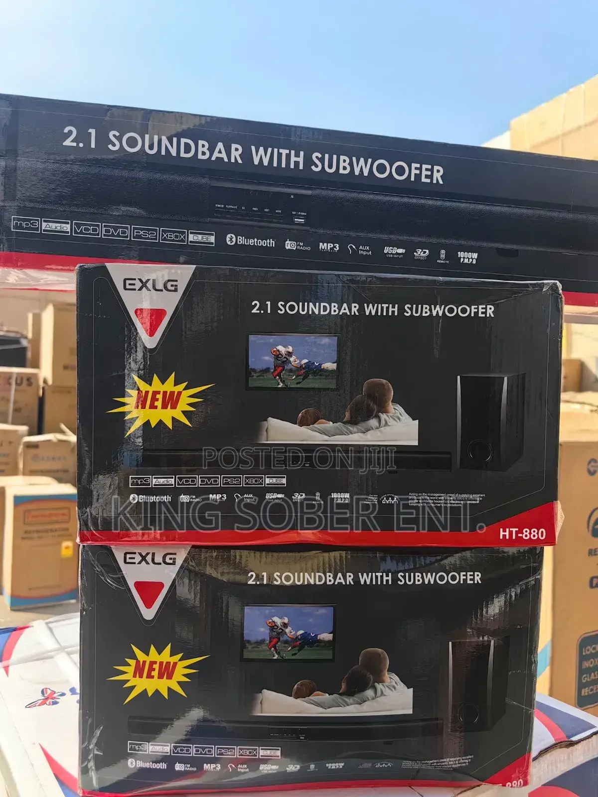 Exlg Sound Bar 2.1 Channel 700gh