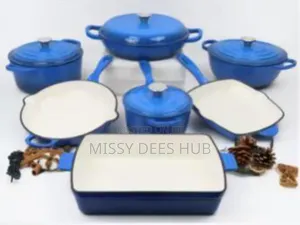 11pcs Cast Iron Pots From Healthy Living