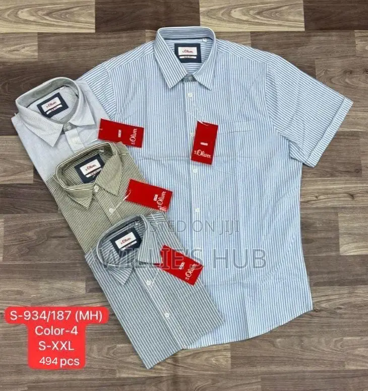 Slim Fit Short Sleeve Shirts