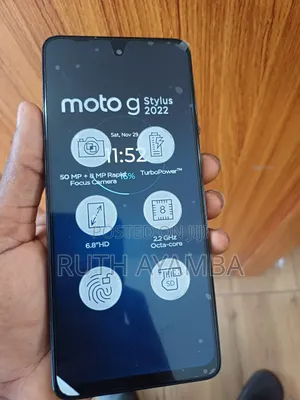 New Motorola Moto G Stylus 5G (2022) 128 GB Blue