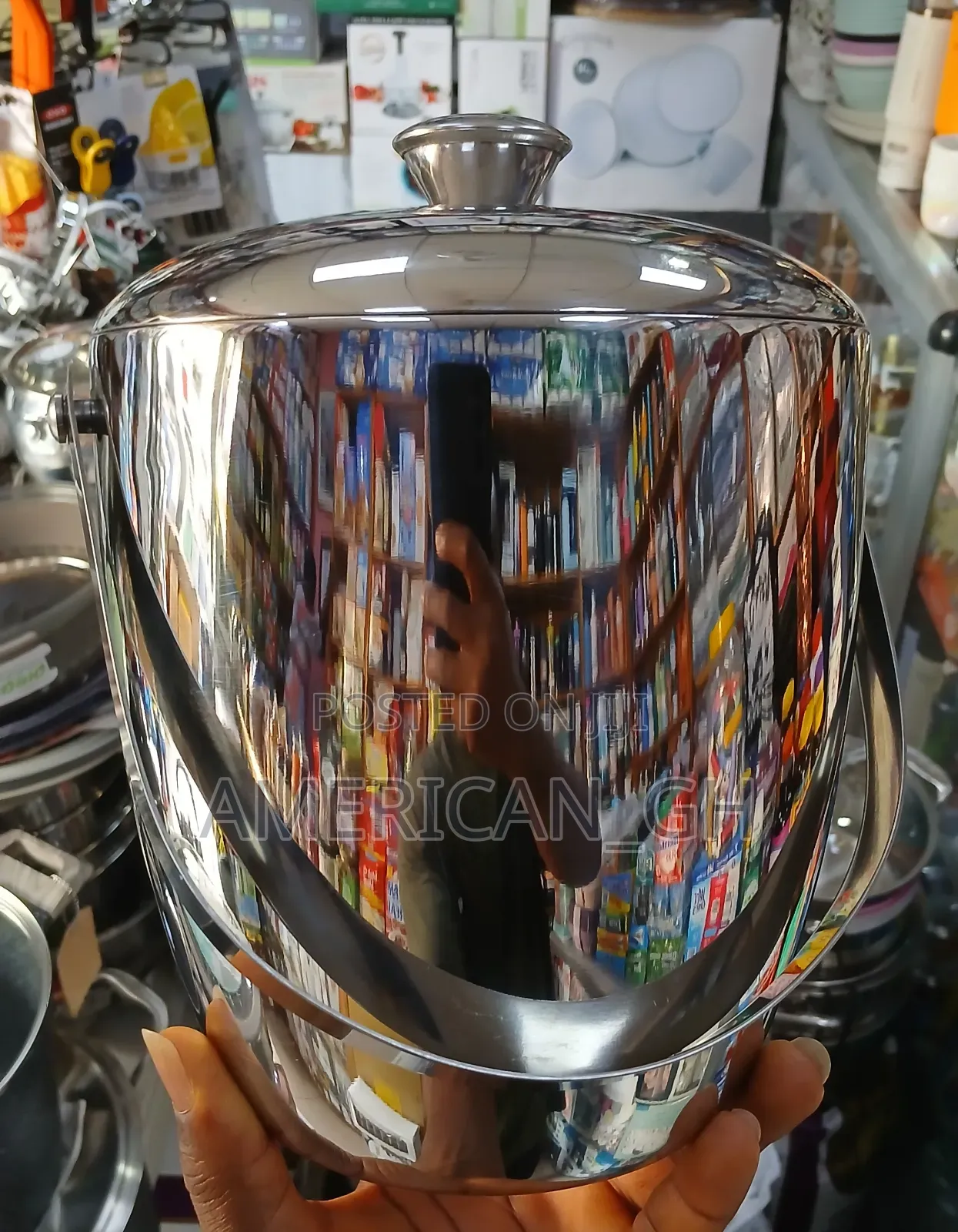 Ice Bucket With Handle