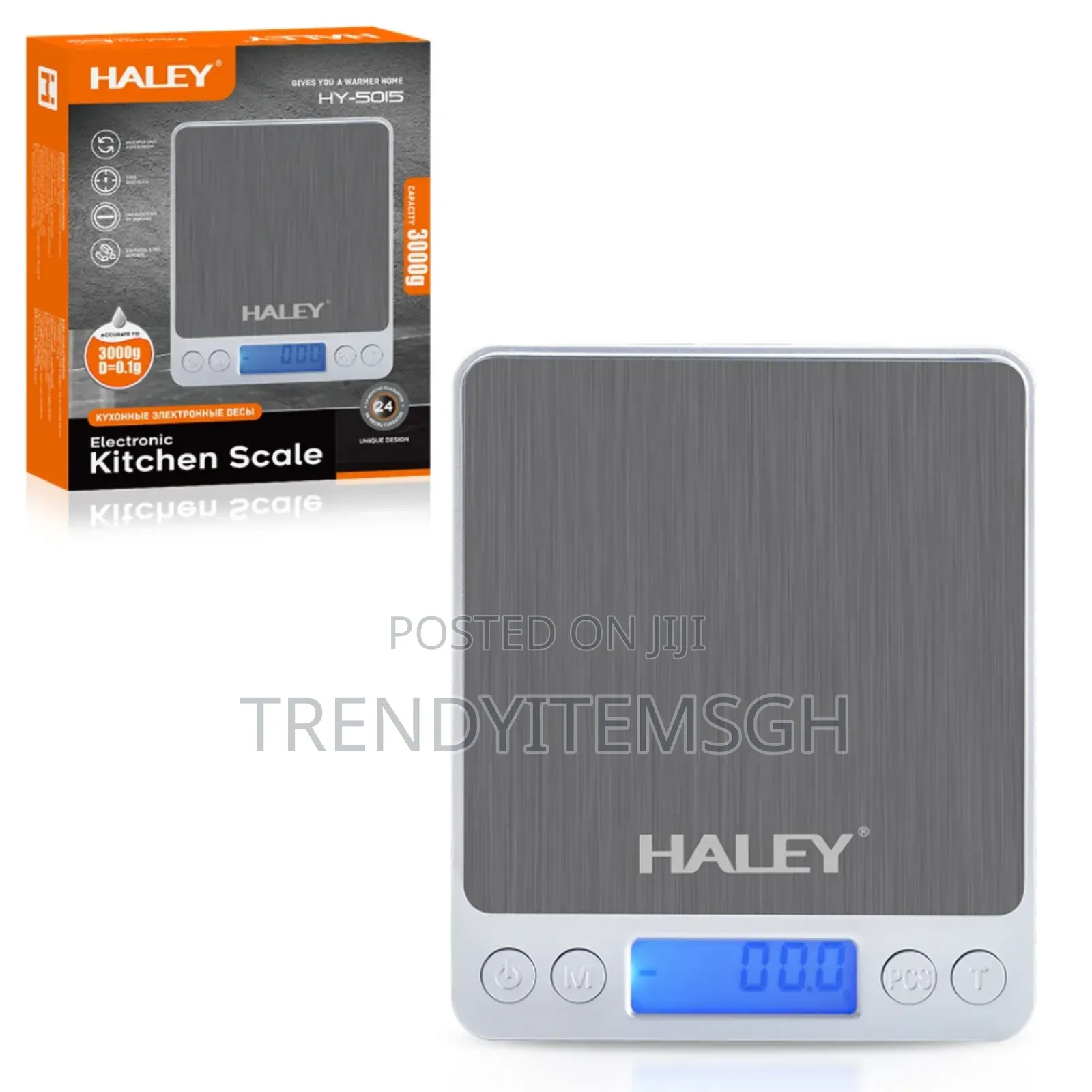 0.1g/3000g Digital Gold Jewelry Electronic Scale