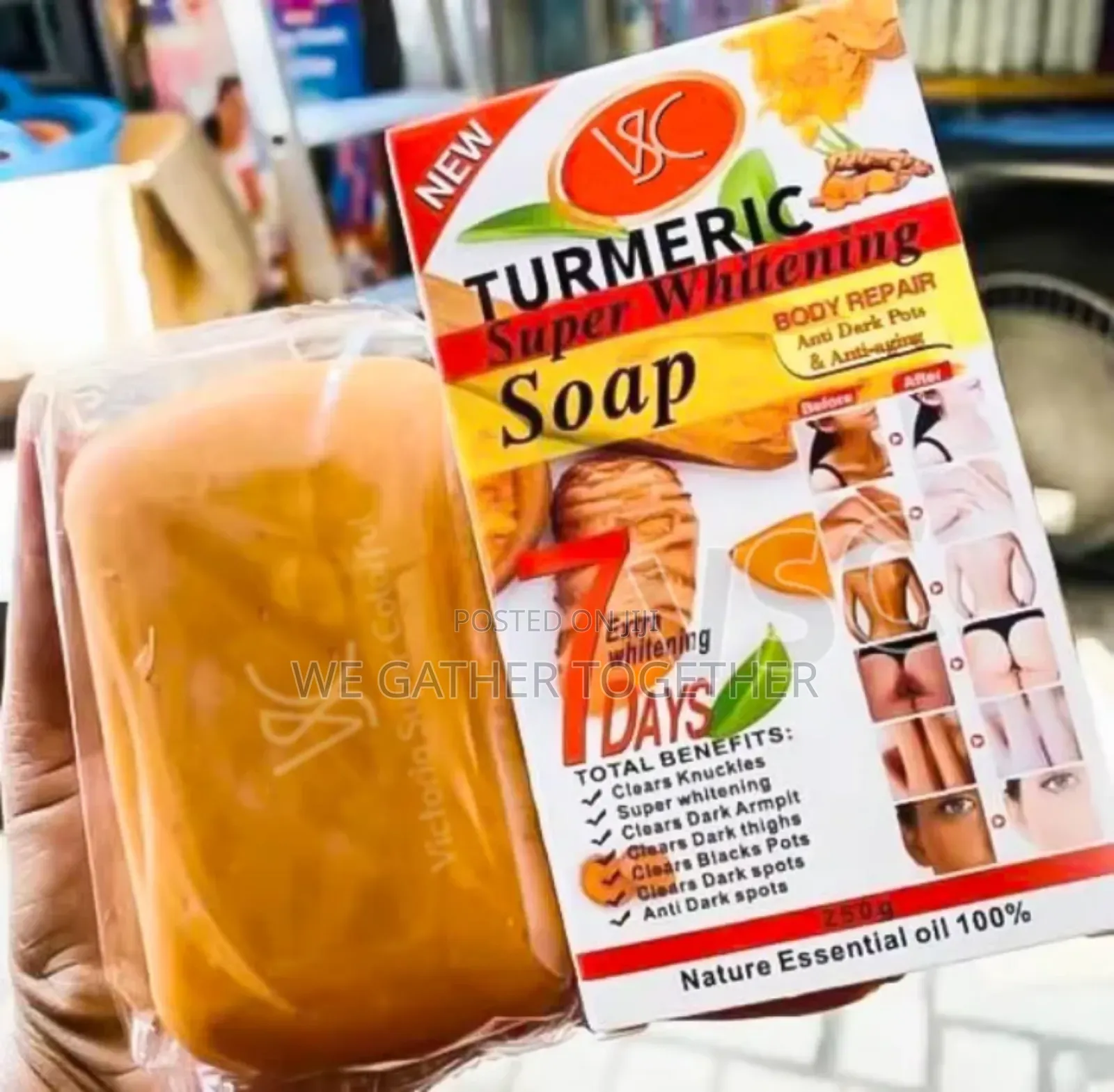Tumeric Whitening Soap
