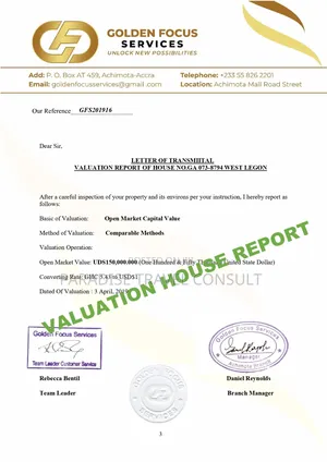 House Valuation Travel Documents to Support Visa Application