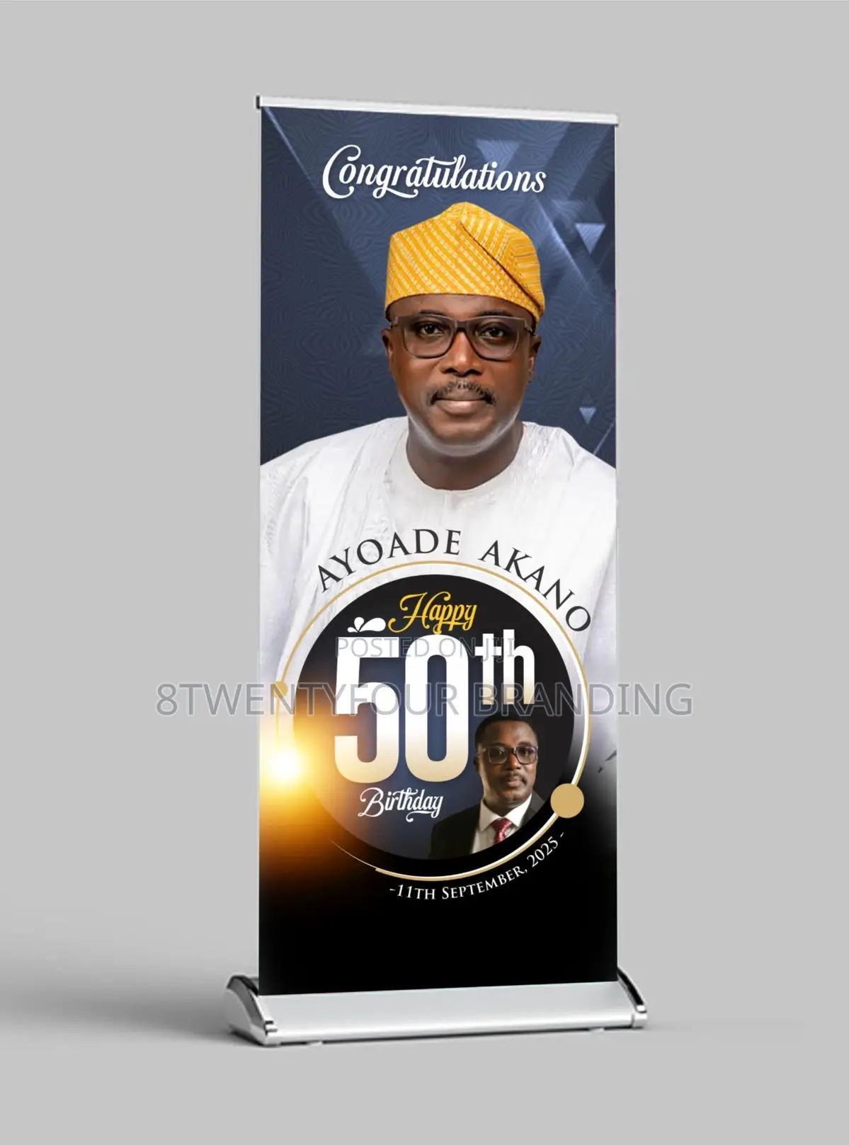 Pull-up Stand (Price Includes Printing)