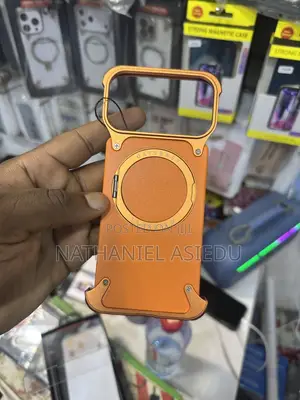 iPhone 17 Pro and Pro Max Frosted Frameless Metal Kickstand Case