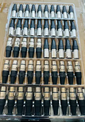 Male And Female Cannon Plugs Set (50 Pcs)